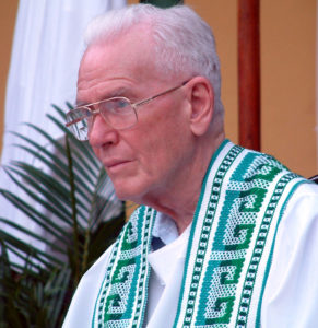 Father Wasson at NPH in El Salvador in 2003