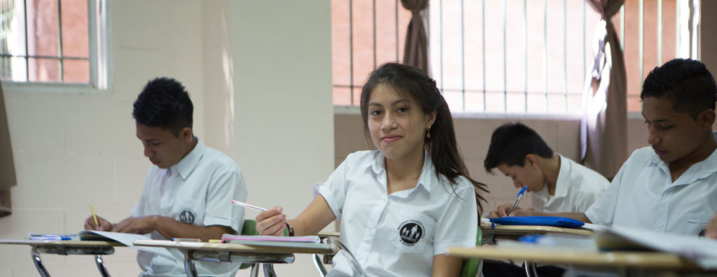 Schoolgirl at NPH El Salvador